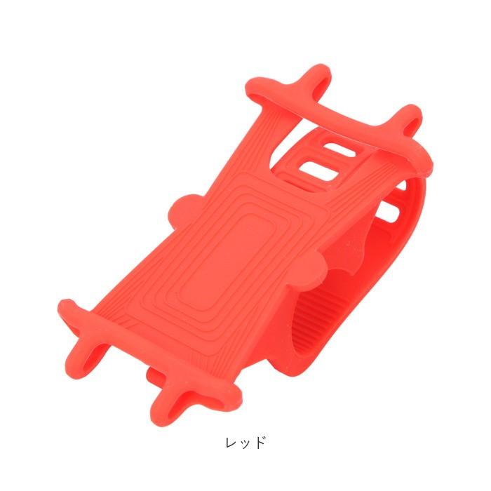 スマホホルダー 自転車 通販 スマホ ホルダー バイク 自転車用スマホホルダー スマートフォン シリコン ベビーカー 簡単 装着 ハンズフリー スマホホルダー | ブランド登録なし | 14