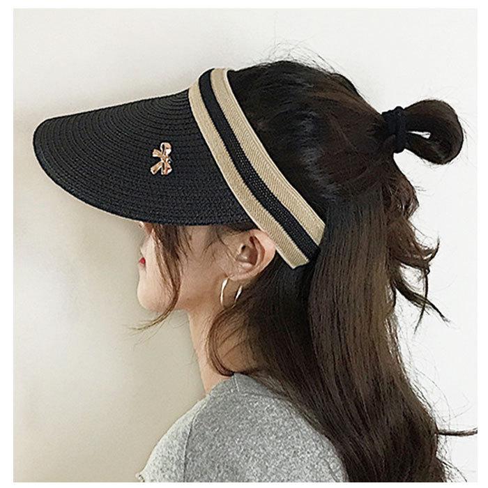 サンバイザー 通販サンバイザー レディース おしゃれ ゴルフ uv 対策 ウォーキング 夏 帽子 つば広 自転車 バイザー 紫外線 サイクリング サンバイザー | BACKYARD FAMILY | 06