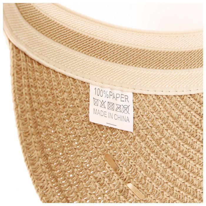 サンバイザー 通販サンバイザー レディース おしゃれ ゴルフ uv 対策 ウォーキング 夏 帽子 つば広 自転車 バイザー 紫外線 サイクリング サンバイザー | BACKYARD FAMILY | 12