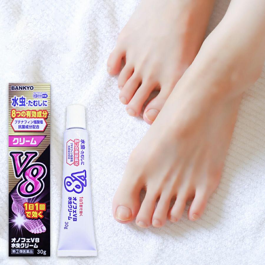 万協製薬 オノフェV8水虫クリーム 指定第2類医薬品 1日1回効く