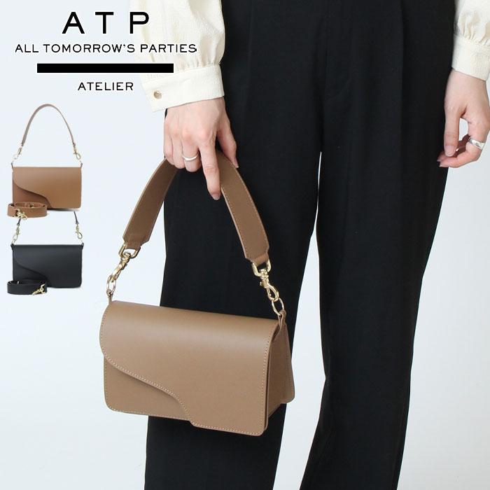 人気完売品】ATP atelier 2way ハンドバッグ ショルダー-