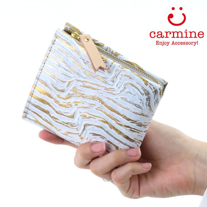 カーマイン 財布 ワンウォレット carmine 折り財布 コンパクト ミニ  