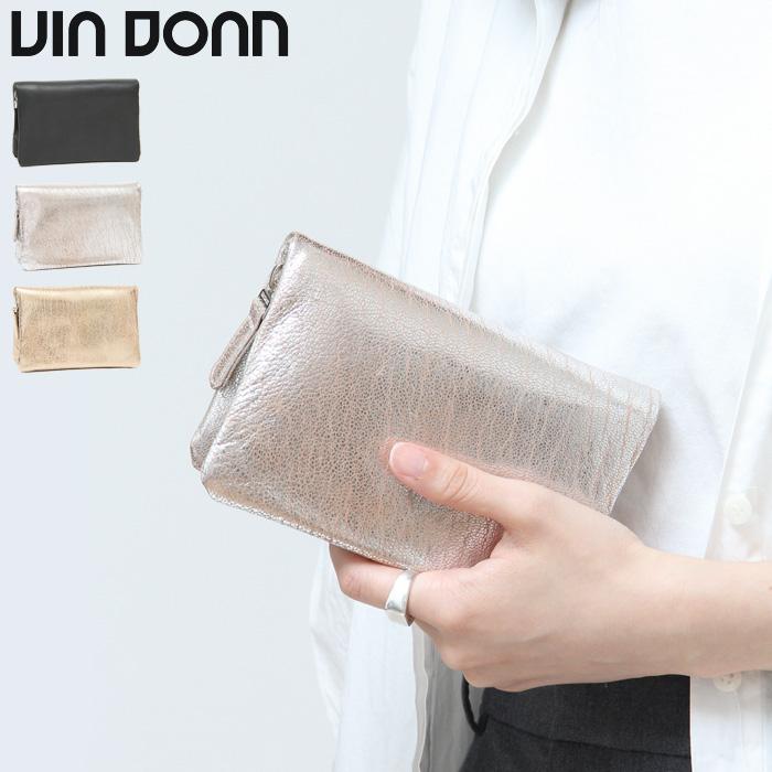 ヴィアドアン 財布 via doan 二つ折り財布 ラウンドファスナー型 短  