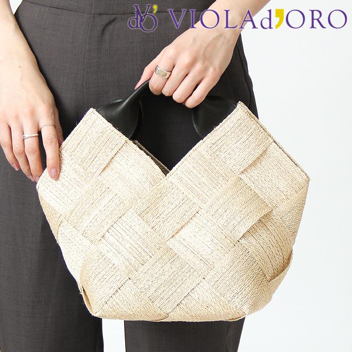 ヴィオラドーロ バッグ かごバッグ VIOLAd'ORO MIRO ミロ バスケット