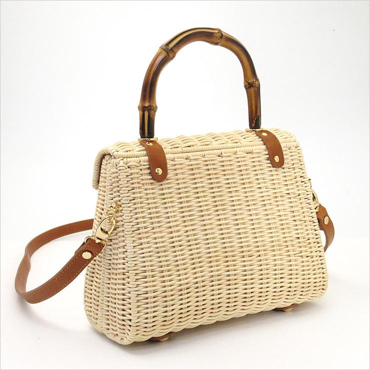 23ss 再入荷 TOMMASO CANDRIA トマーソカンダリア カゴバッグ ラタン