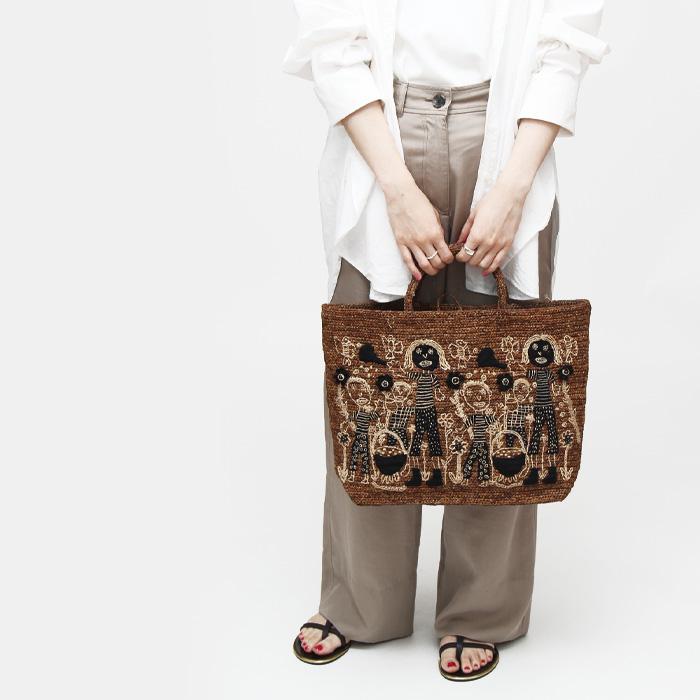 正規品】sophie digard ソフィーディガール バッグ かごバッグ  