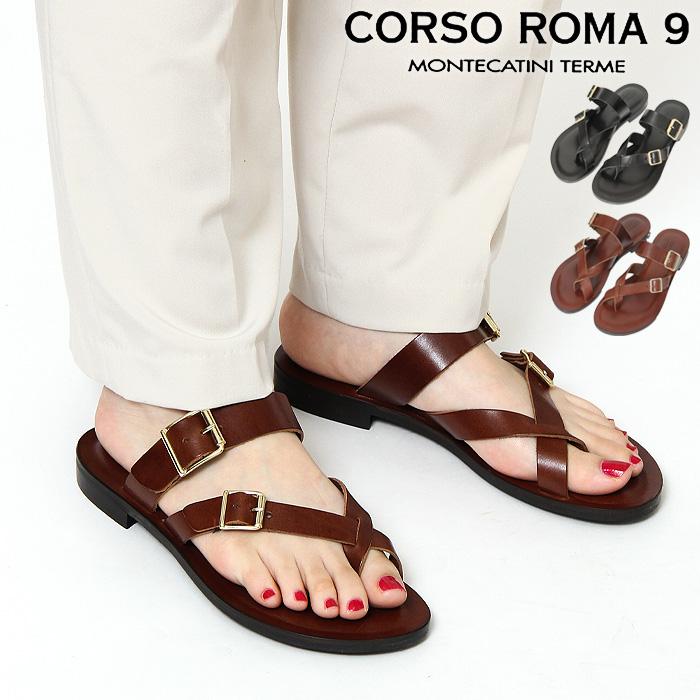経典ブランド 【本日限定値下げ】CORSO ROMA 9 サンダル サンダル