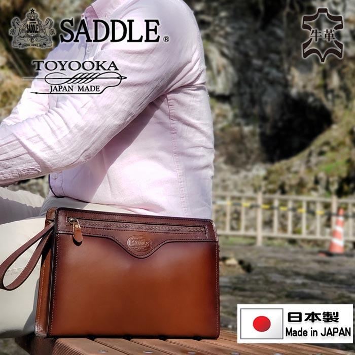 SADDLE（サドル） セカンドバッグ 本革 レザー クラッチバッグ