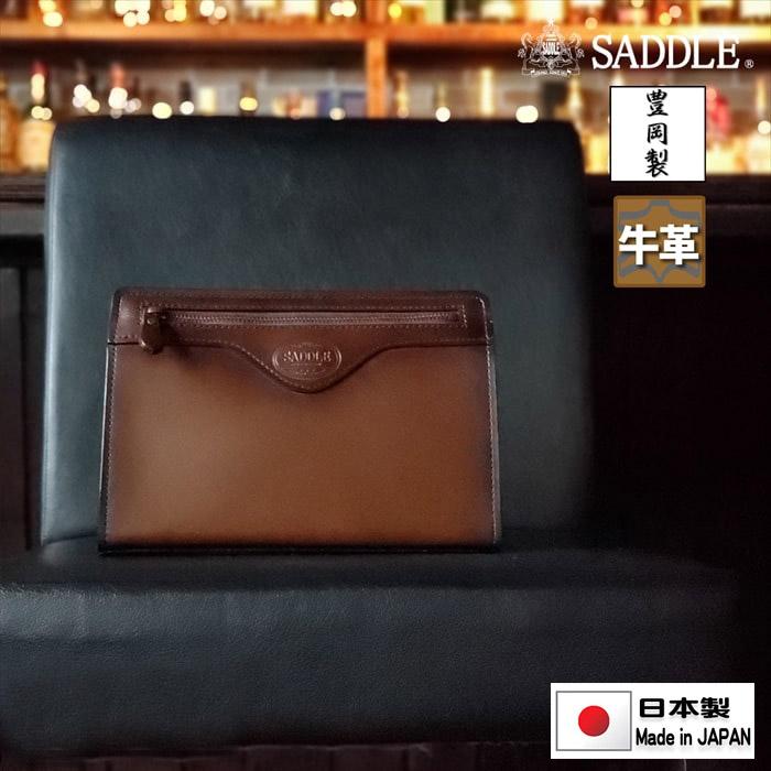 SADDLE（サドル） セカンドバッグ 本革 レザー クラッチバッグ