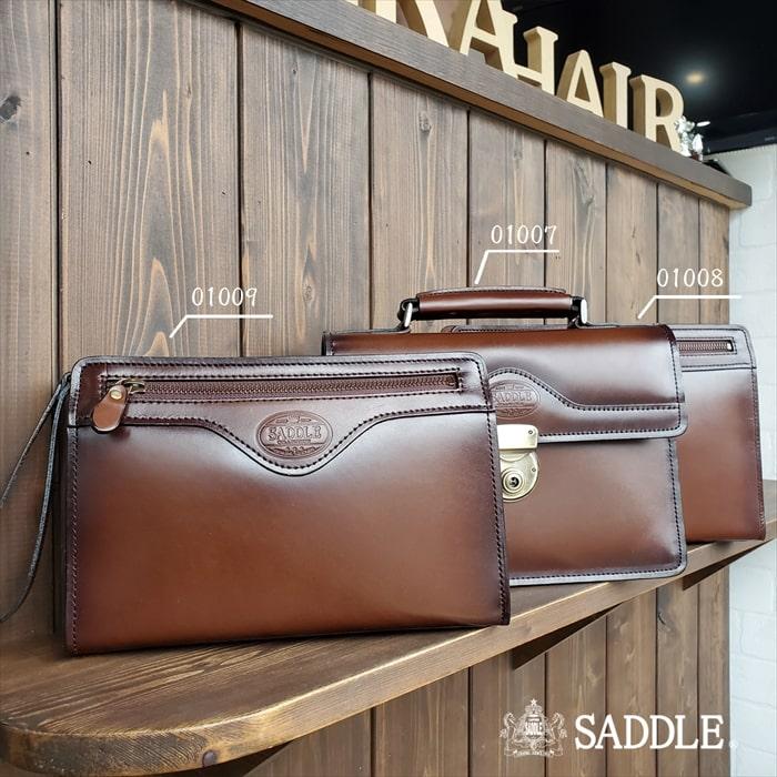 SADDLE（サドル） セカンドバッグ 本革 レザー クラッチバッグ
