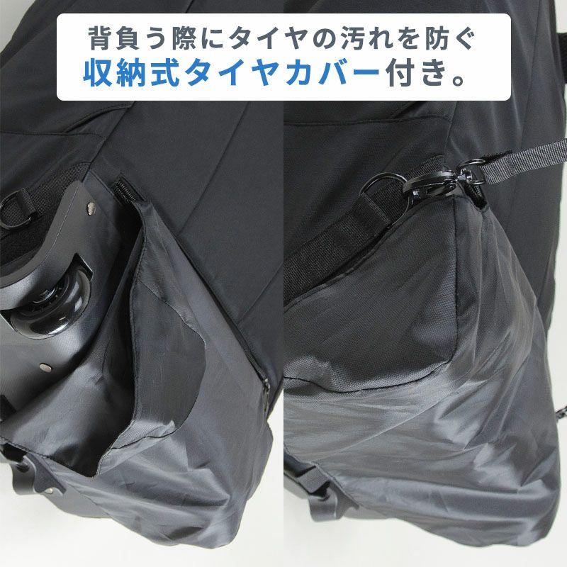 キャリーバッグ リュックキャリー デイパック キャスター付き バッグパック ブランド Spasso スパッソ 1-561 3WAY トラベルバッグ 旅行 出張 大容量の画像