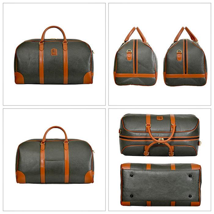 ボストンバッグ トラベルバッグ 旅行鞄 日本製 メンズ レディース ブランド PHILIPE LANGLET 10453 1泊 2泊 ボンディング合皮 出張 鞄倶楽部