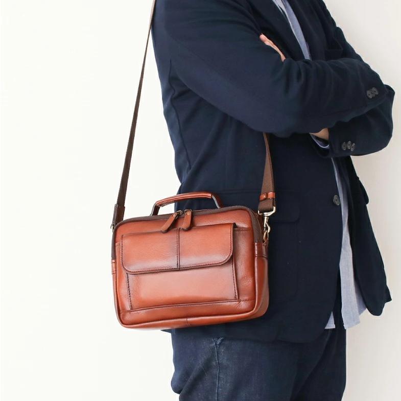 Gem Basic ショルダーバッグ 牛革 レザー 手付き 肩掛け 豊岡製