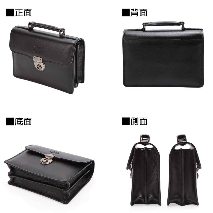 セカンドバッグ メンズ ポーチ 牛革 レザー 日本製 a5 クラッチ