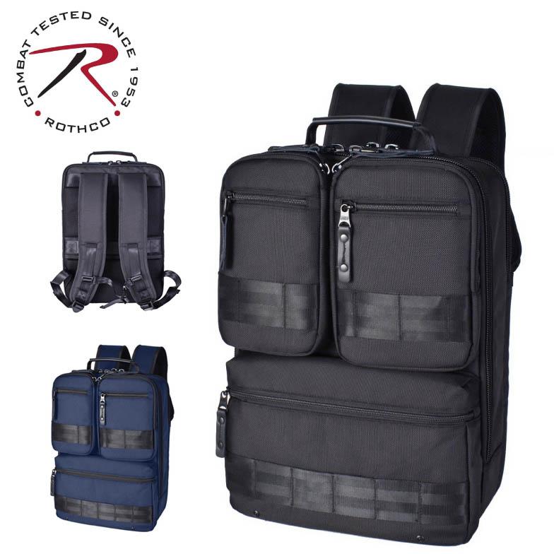 ビジネスリュック バッグ バックパック ショルダー 2way 軽量 撥水 ノートPC タブレット対応 ブランド ROTHCO ロスコ 45070 横型 パソコンバッグ メンズ レディース 通勤 通学 ROTHCO（ロスコ） ビジネスリュック バッグ バックパック ショルダー