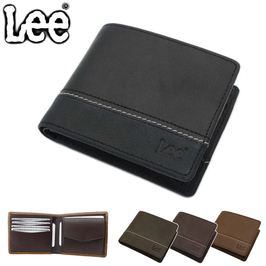 売上実績no 1 財布 メンズ レディース 本革 サイフ 二つ折り 小銭入れ付き 牛革 ブランド おしゃれなステッチ Lee リー 5529 ウォレット ギフト Organizacaosilveira Com Br