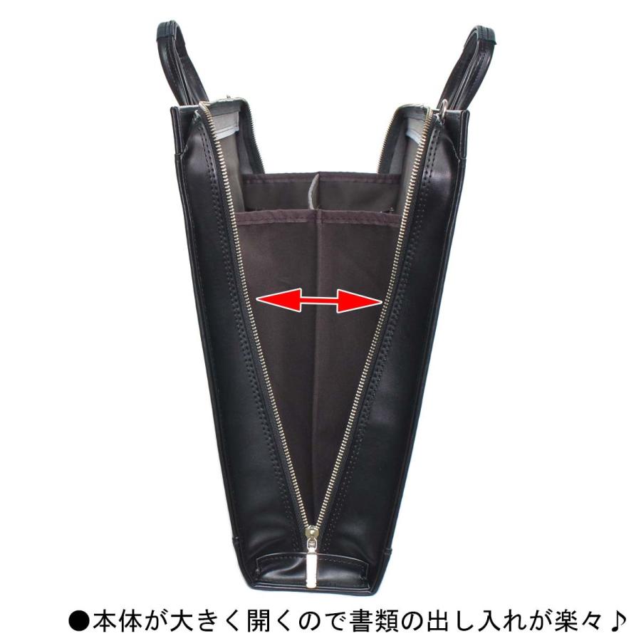ビジネスバッグ A3 A4 B4 図面ケース 撥水 大容量 超大型 ブリーフケース 日本製 ブランド Cruiser 72374 防滴 防汚 作品 通勤 通学の画像