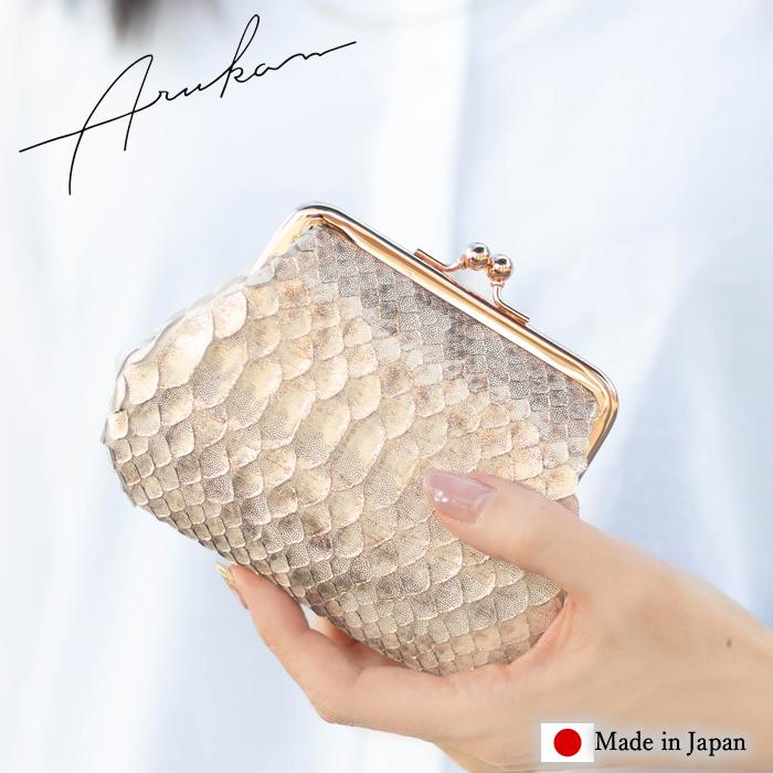 Arukan（アルカン） ARUKAN TAKAYA 折財布 がま口 レディース