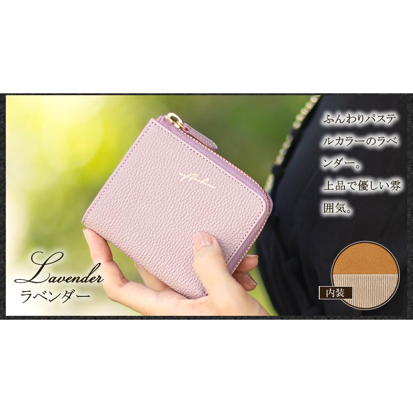 Arukan（アルカン） 財布 レディース 二つ折り財布 折財布 ARUKAN