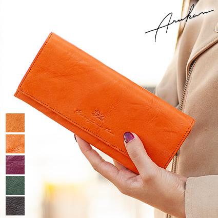 Arukan（アルカン） ARUKAN TAKAYA 長財布 かぶせ レディース 財布
