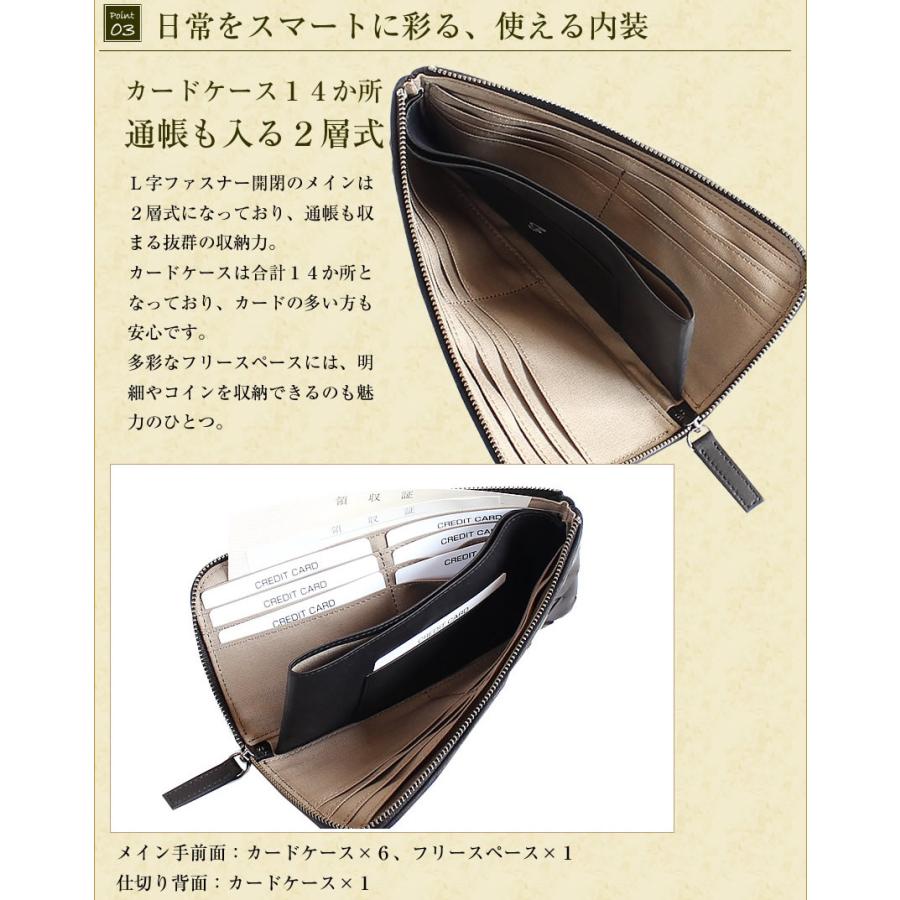 Arukan（アルカン） 長財布 レディース L字ファスナー メッシュ 薄い