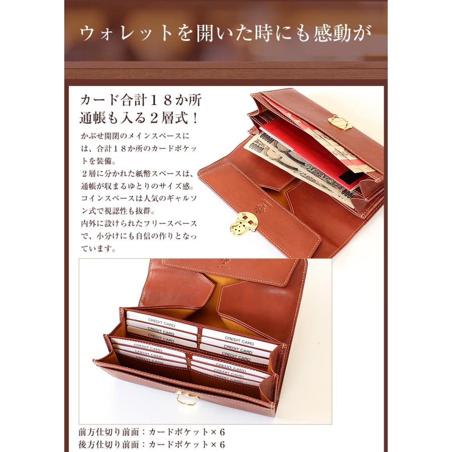ALBERO（アルベロ） 生産終了モデル 財布 長財布 レディース かぶせ 本