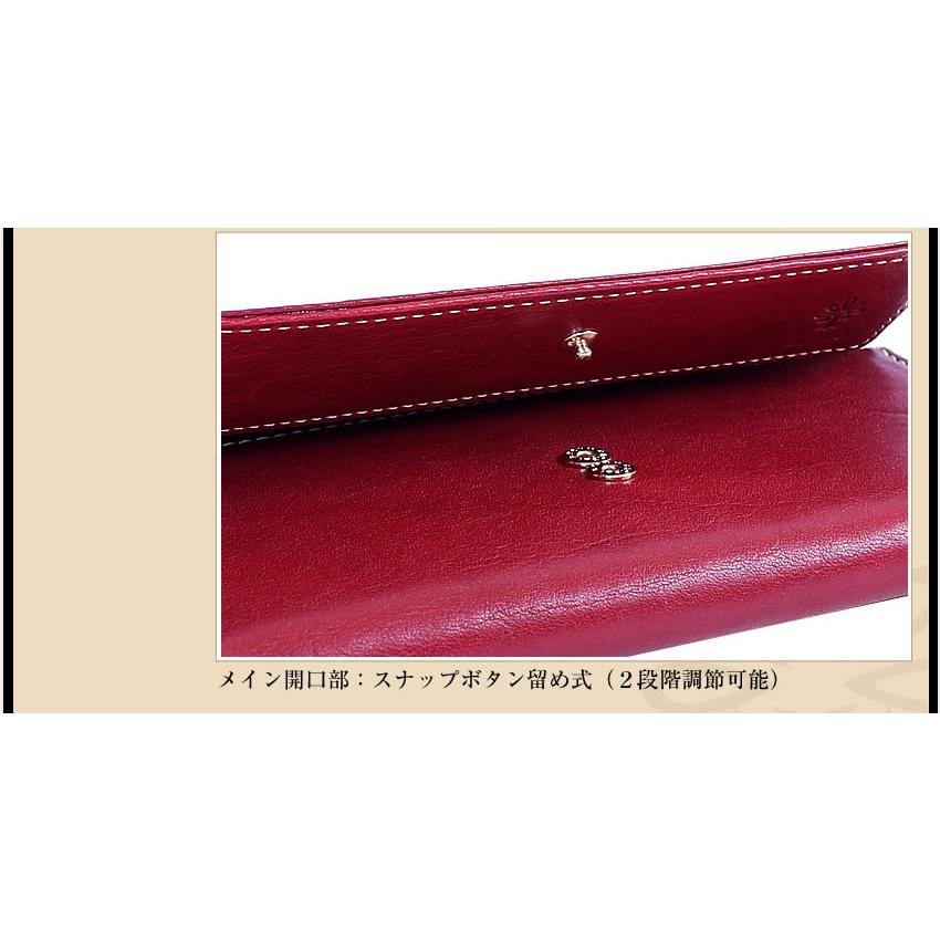 ALBERO（アルベロ） レディース 財布 長財布 かぶせ ギャルソンタイプ