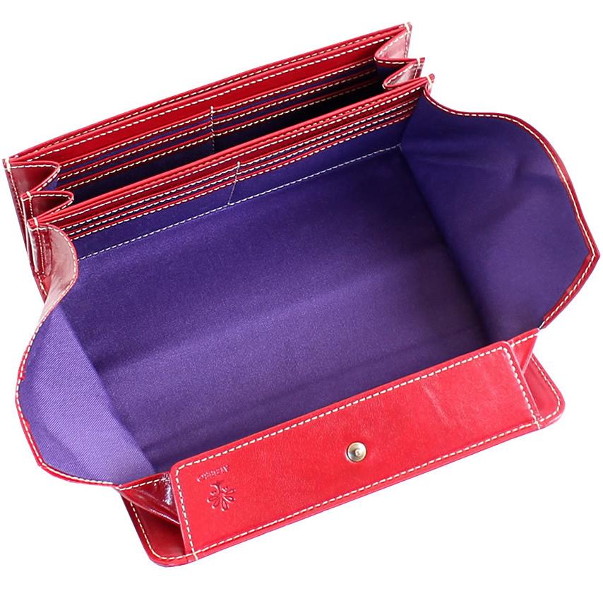 ALBERO（アルベロ） レディース 長財布 財布 かぶせ ギャルソン