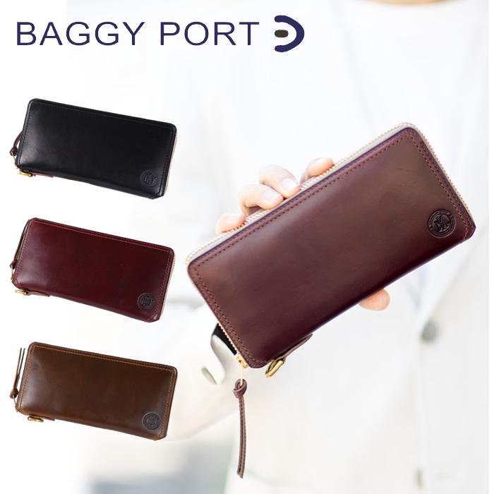 BAGGY PORT（バギーポート） 財布 長財布 メンズ ラウンドファスナー