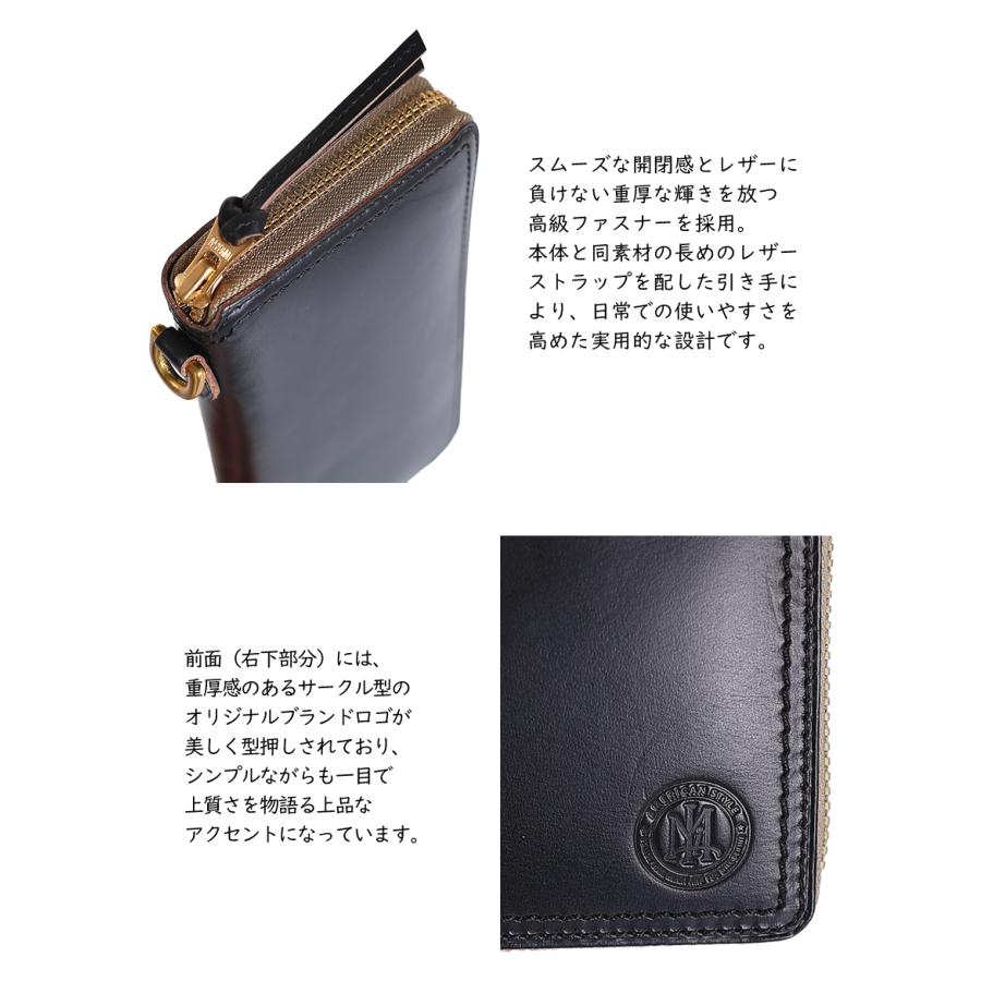 BAGGY PORT（バギーポート） 財布 長財布 メンズ ラウンドファスナー