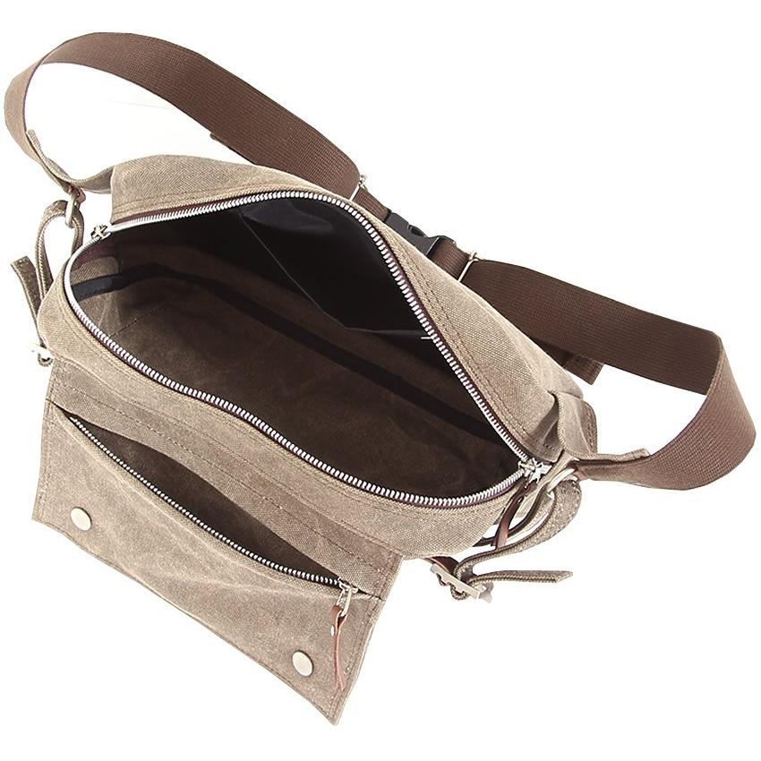 BAGGY PORT（バギーポート） ウエストバッグ 大 備長炭 8号帆布