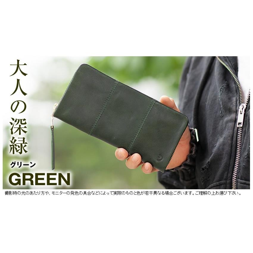 BAGGY PORT（バギーポート） 長財布 ラウンドファスナー 牛革