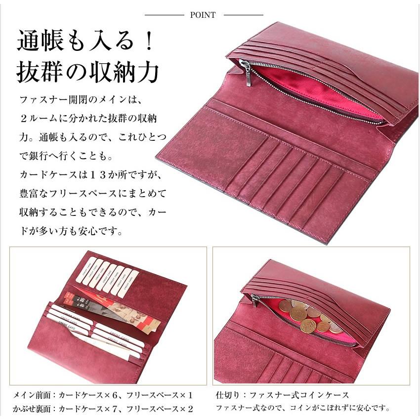 ロングウォレット BAGGY PORT（バギーポート） 長財布 財布 メンズ ブオナ かぶせ ロング