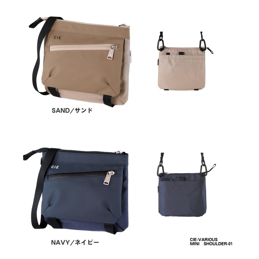 CIE（シー） バッグ ショルダーバッグ メンズ レディース ミニショルダー MINI SHOULDER-01 防水 耐久 軽量 ポリエステル ...