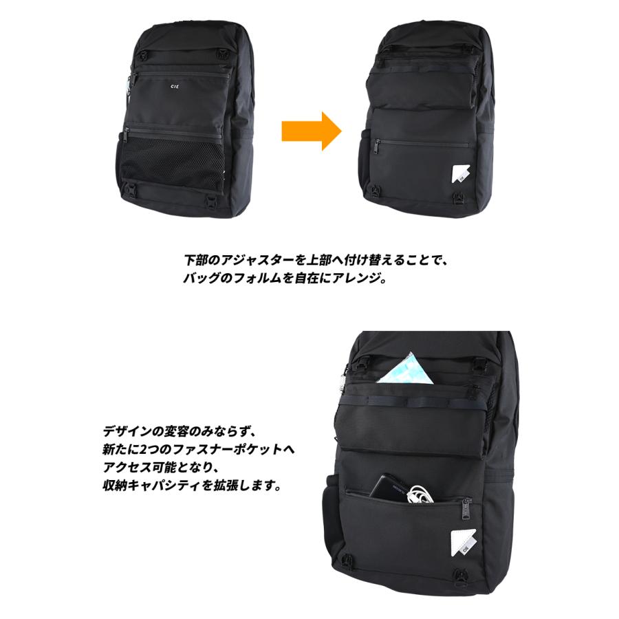 【CIE限定特典付き】 CIE シー リュック メンズ バックパック 大容量 豊岡鞄 日本製 B4 WEATHER BACKPACK 防水 耐久 軽量  WEATHER 071950の画像