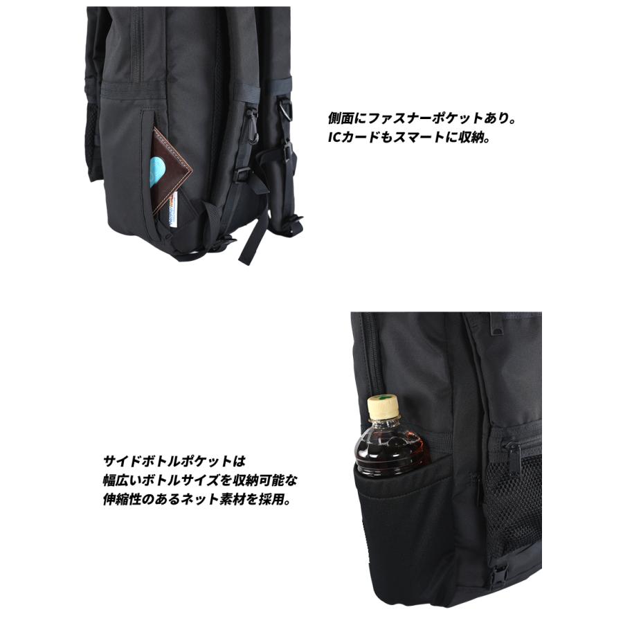 【CIE限定特典付き】 CIE シー リュック メンズ バックパック 大容量 豊岡鞄 日本製 B4 WEATHER BACKPACK 防水 耐久 軽量  WEATHER 071950の画像