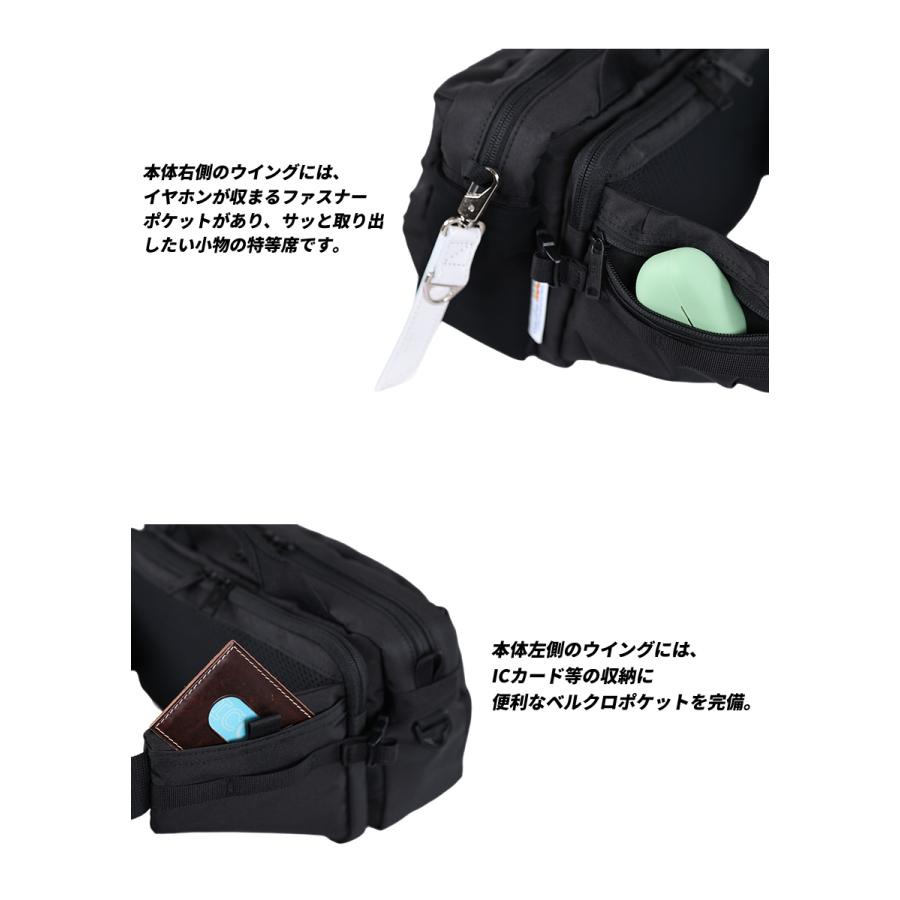 CIE（シー） 【CIE限定特典付き】 ウエストバッグ メンズ ボディバッグ