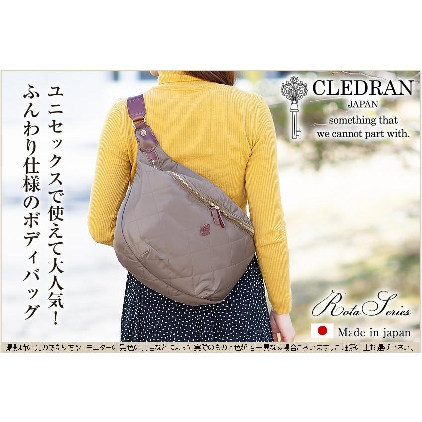 【商品レビューで＋5％】CLEDRAN クレドラン バッグ ボディバッグ ROTA ロタ ショルダーバッグ 斜めがけバッグ レディース ナイロン CL-2147 CLEDRAN（クレドラン） レディース ボディバッグ ロタ ROTA ショルダー