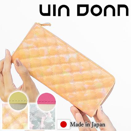 VIADOAN（ヴィアドアン） 長財布 レディース L字ファスナー 牛革 羊革