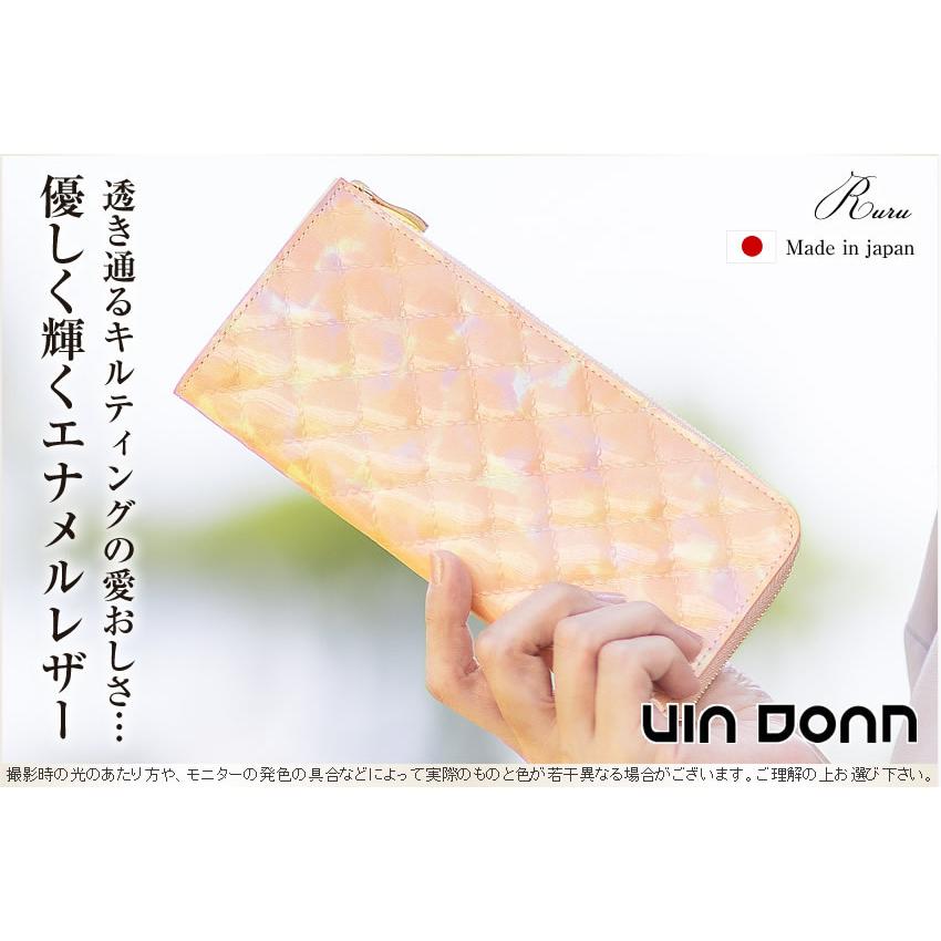 VIADOAN ヴィアドアン 長財布 L字ファスナー 牛革 羊革 エナメル日本製 VIADOAN（ヴィアドアン） 長財布 レディース L字ファスナー 牛革 羊革