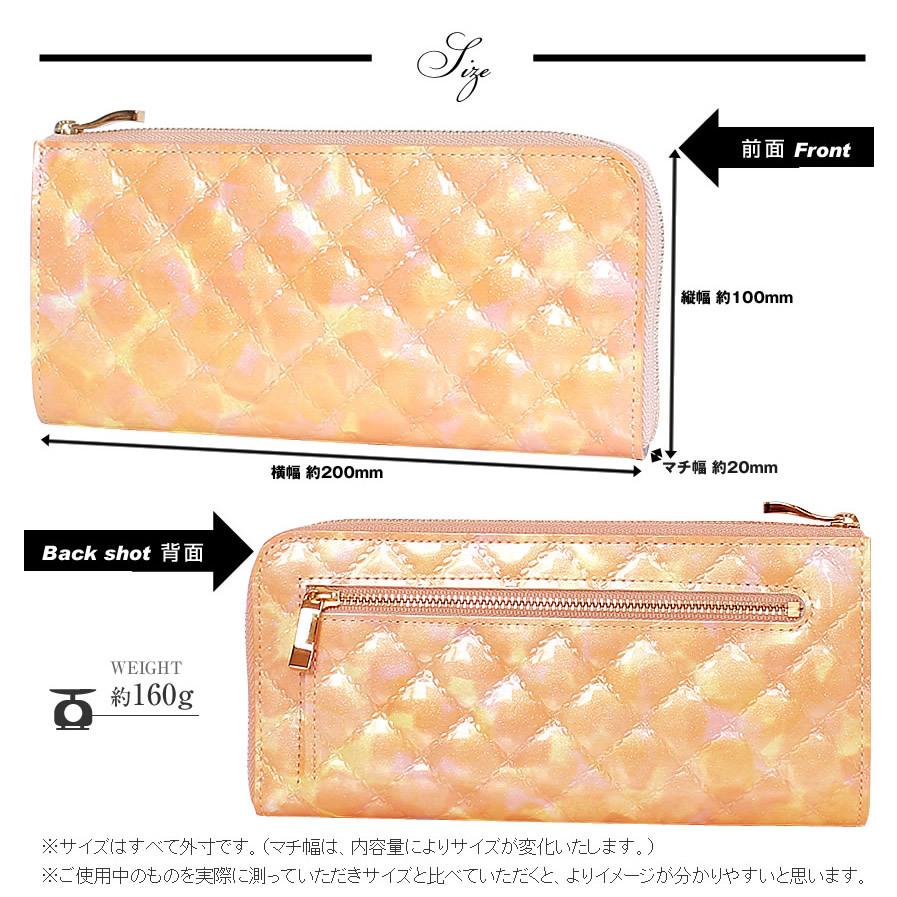 VIADOAN（ヴィアドアン） 長財布 レディース L字ファスナー 牛革 羊革
