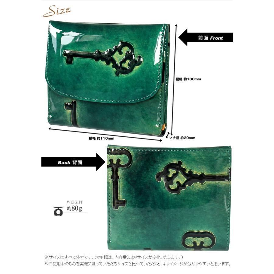 VIADOAN（ヴィアドアン） 財布 二つ折り財布 レディース BOX型小銭入れ