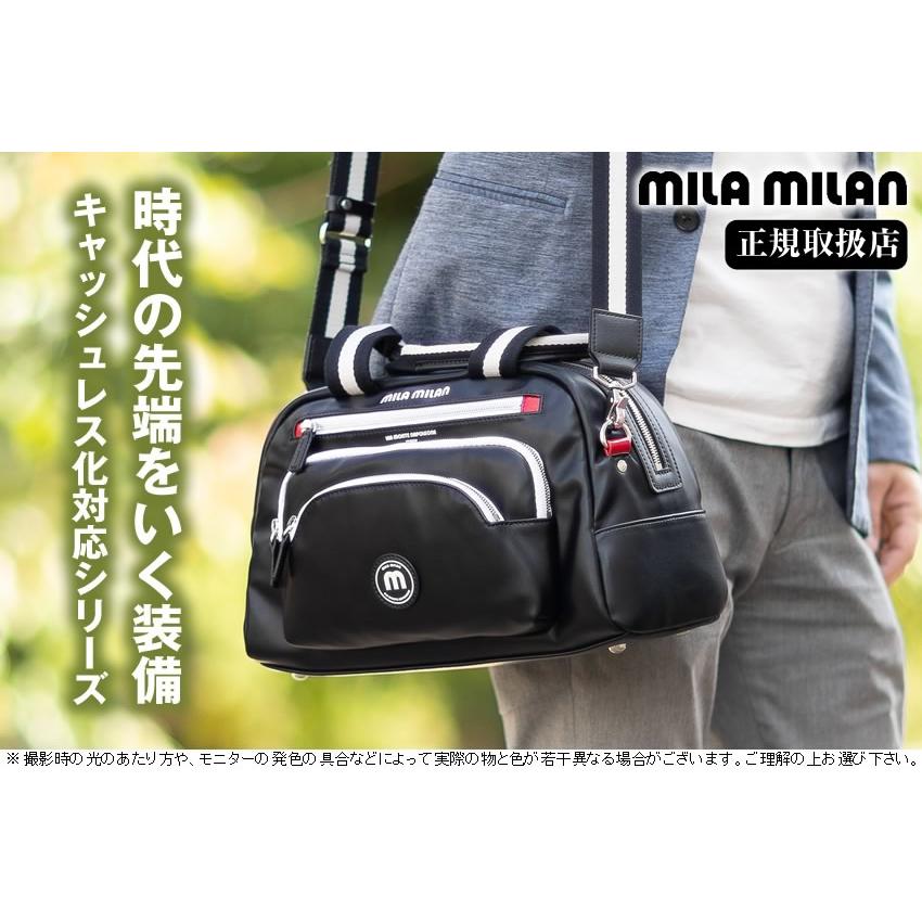 mila milan（ミラ・ミラン） ボストンバッグ ミニボストン メンズ