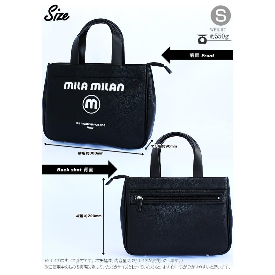 mila milan（ミラ・ミラン） ミニトート トートバッグ メンズ