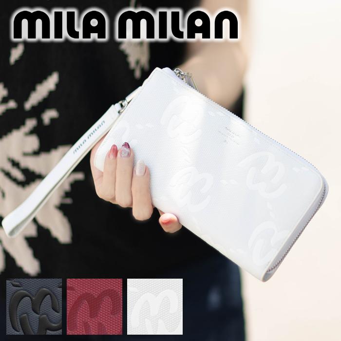 mila milan（ミラ・ミラン） 財布 長財布 クラッチ クラッチバッグ