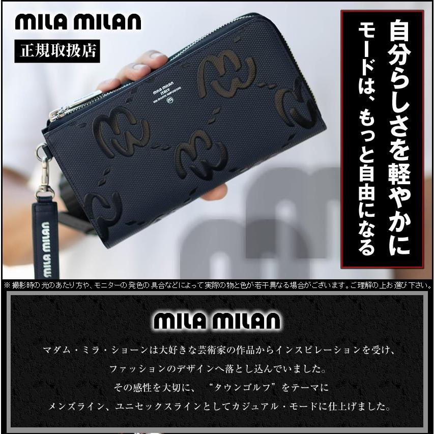 mila milan（ミラ・ミラン） 財布 長財布 クラッチ クラッチバッグ