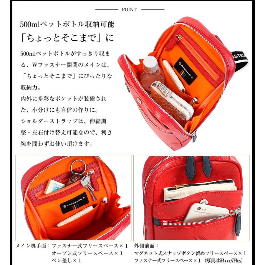 CASTELBAJAC カステルバジャック ボディバッグ ワンショルダー