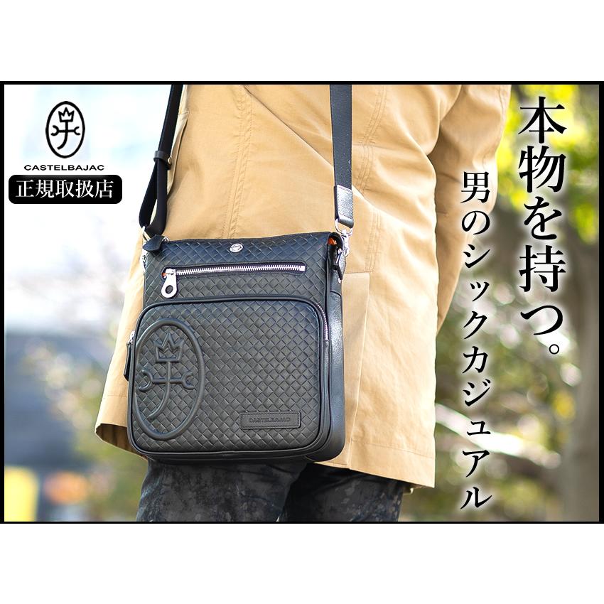 CASTELBAJAC レザーショルダーバッグ CASTELBAJAC（カステルバジャック） 【10%クーポン】 ショルダーバッグ
