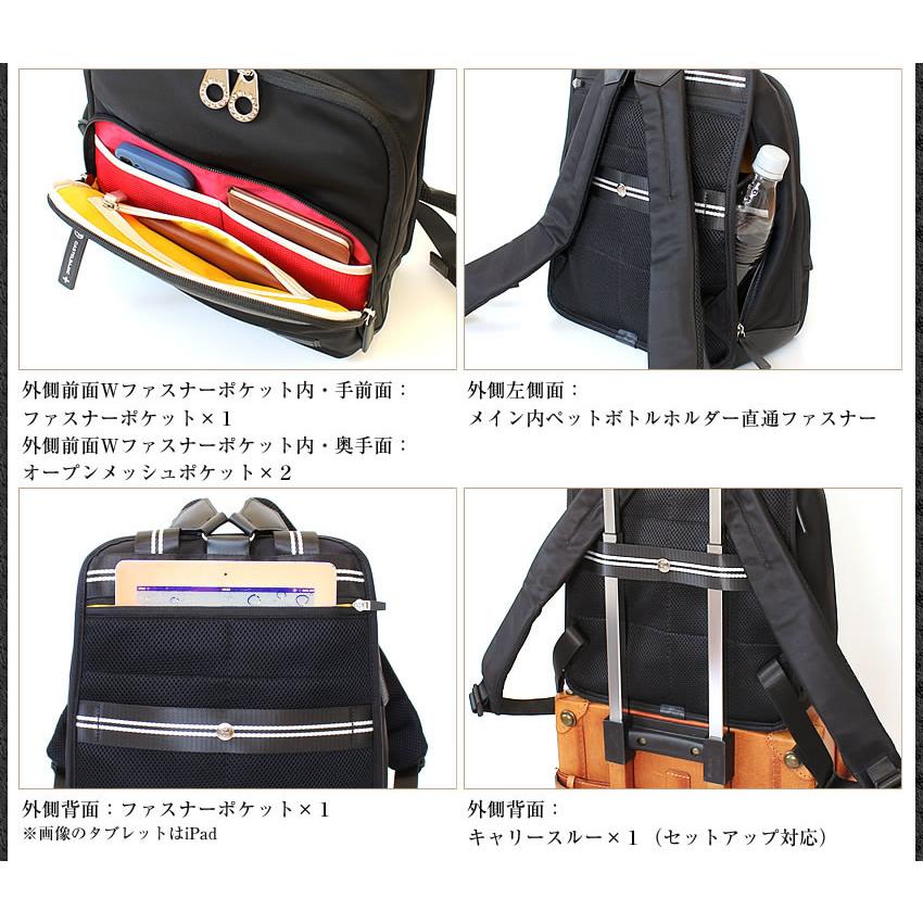 カステルバジャック リュック メンズ  レディース バックパック デイパック A4 カステル バジャック CASTELBAJAC コロ4 055761の画像