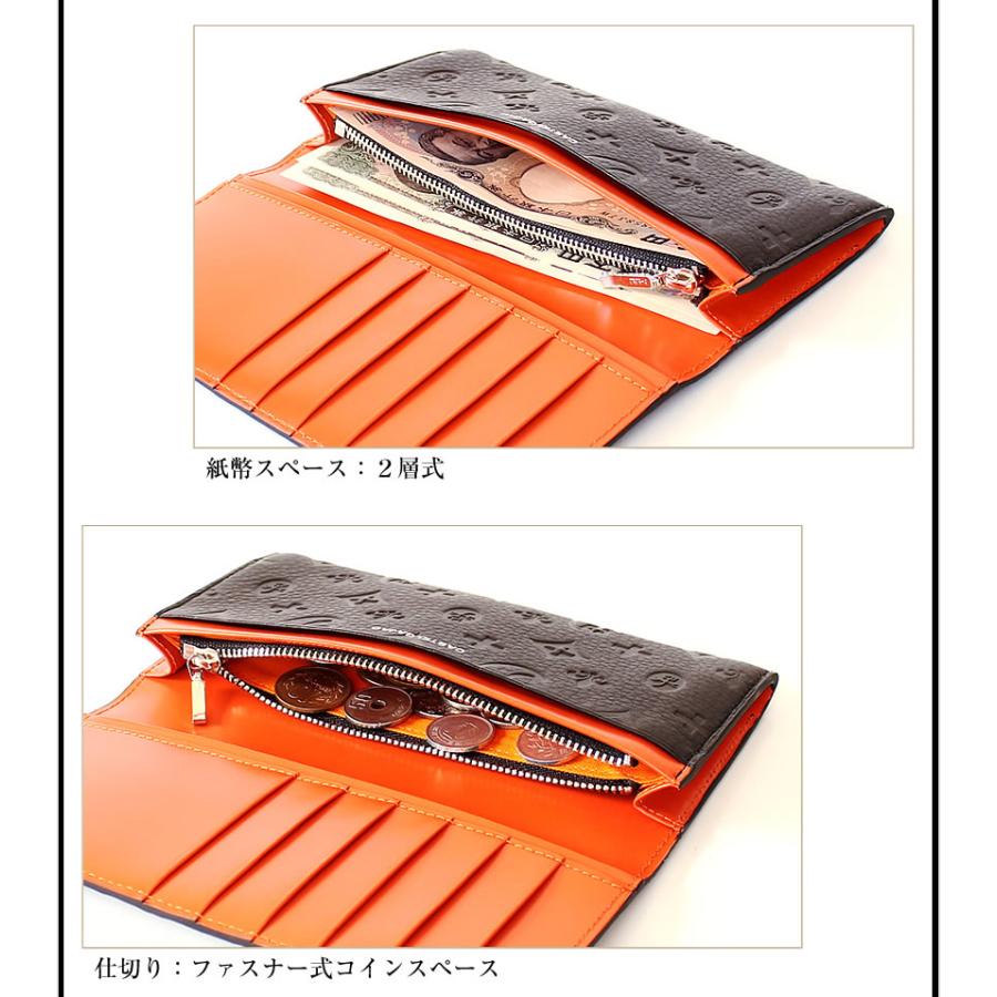 CASTELBAJAC（カステルバジャック） 財布 長財布 メンズ かぶせ